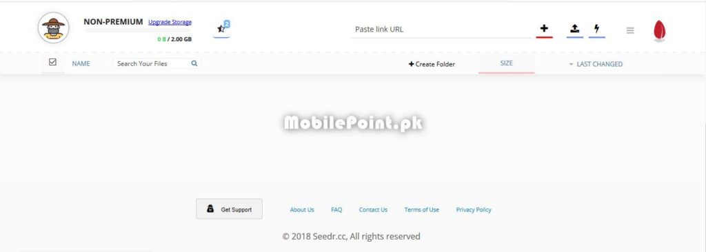 Seedr Dashboard