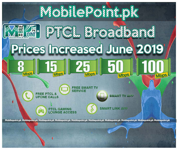 PTCL increases broadband packages rates June 2019 PTCL increases broadband packages rates June 2019